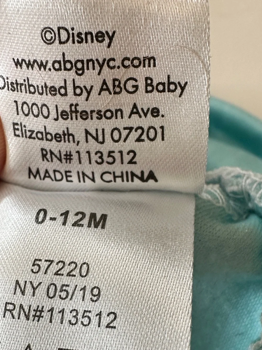 Baby newborn Disney Ohana Lilo & Stitch hat 0-12 months